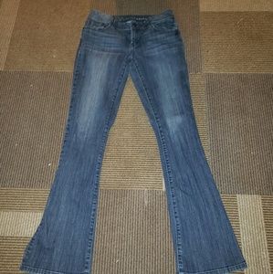 Barely bout cut Express jeans